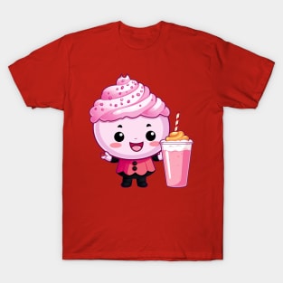 kawaii Ice cream  T-Shirt cute Candy food gilrl T-Shirt